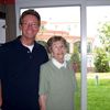 With my mom before she passed away in January 2011.